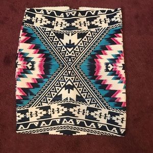 Aztec skirt